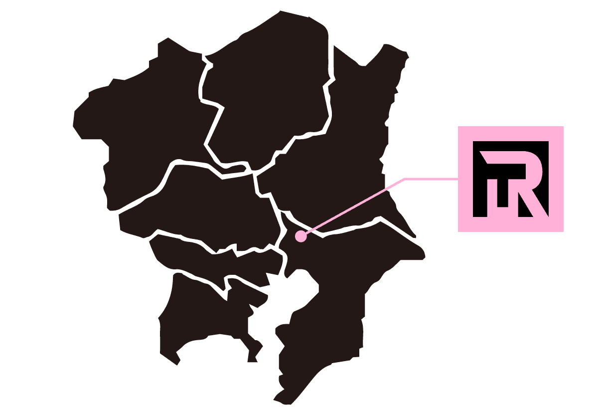 対応地域(関東地図)
